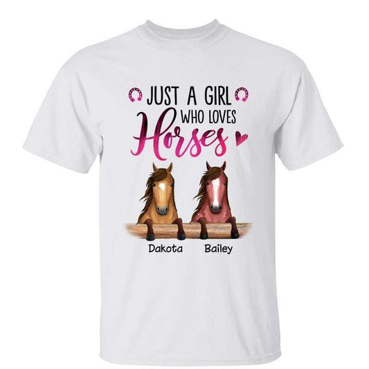 You Had Me At Neigh Peeking Horse Personalized Shirt