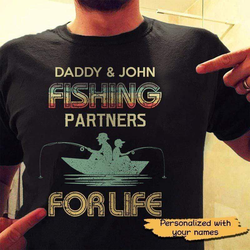 Fishing Partners Father Day Personalized Shirt