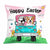 Personalized Easter Dog Truck Pillow
