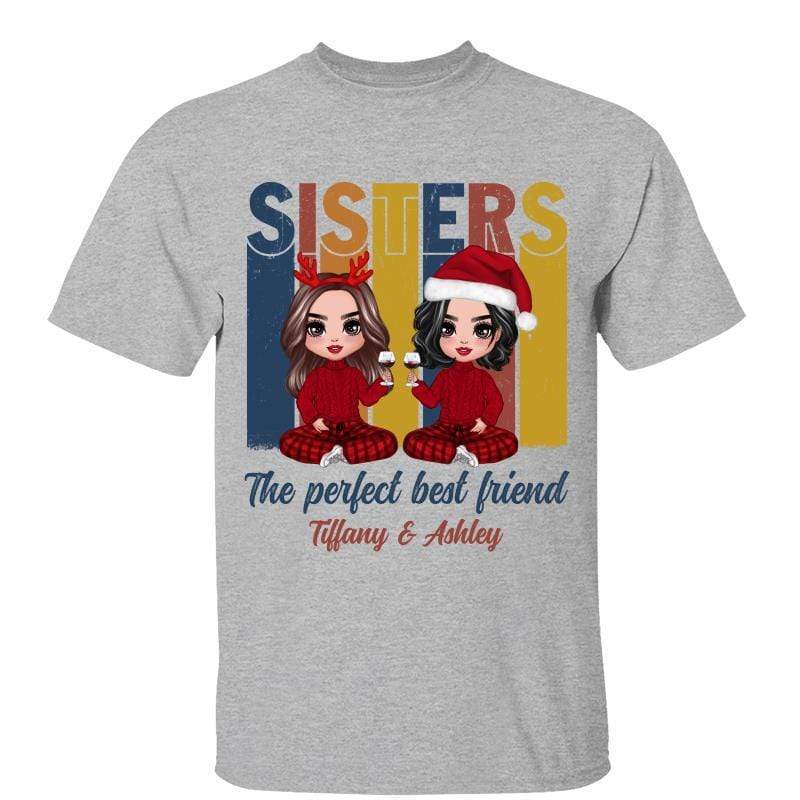 Retro Doll Sisters Personalized Shirt