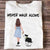 Wiggle 日本 ウィグル バット ネバー ウォーク アローン ガール &amp; ドッグ パーソナライズ シャツ