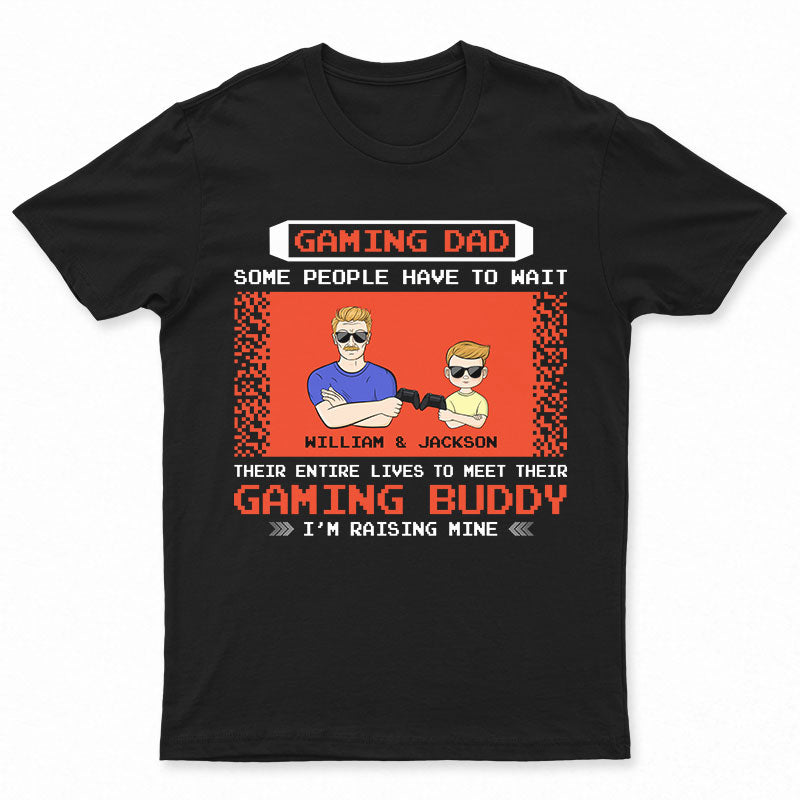 Gaming Dad - Gift For Father - Personalized Custom T Shirt