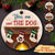 You, Me & The Dog - Personalized Ceramic Christmas Ornament