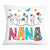 Personalized Mom Grandma Polyester Linen Pillow