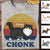 Chonk Fluffy Cat Walking パーソナライズドシャツ