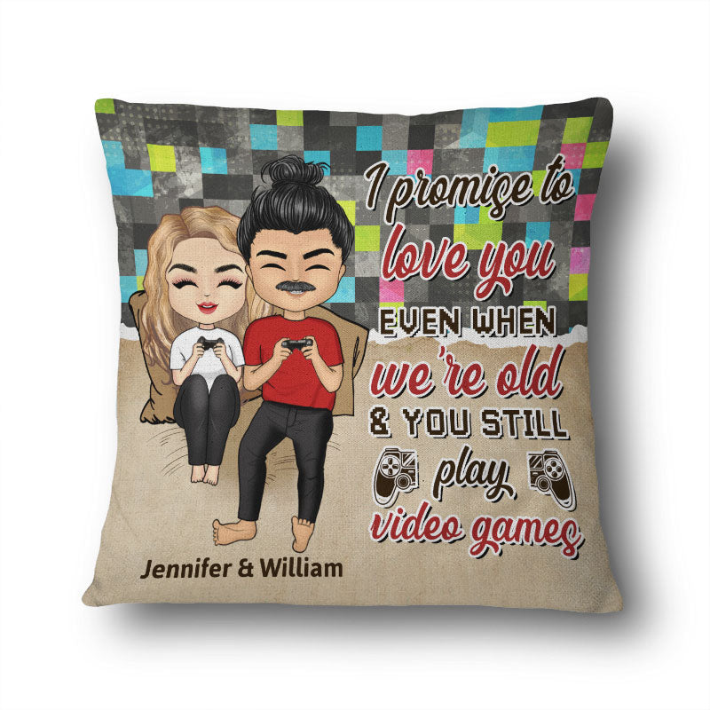 Happy Couple Personalized Pillow