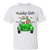 Doll Girl And Dogs In Car Lucky Girl St. Patrick‘s Day Irish Personalized Shirt