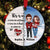 This Is Us Doll Couple Personalized Circle Ornament