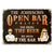 You Bring The Beer We Open The Bar - Bar Decor - Personalized Custom Classic Metal Signs