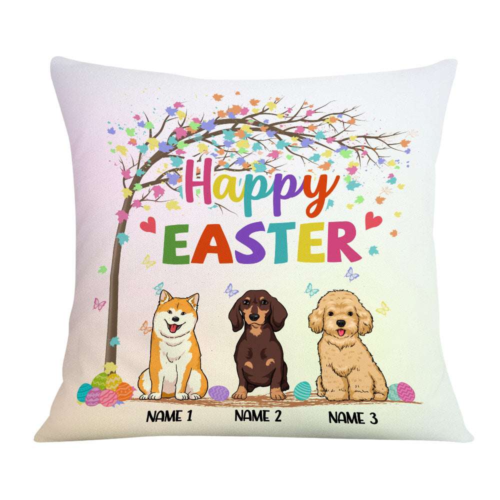 Personalized Easter Dog Pillow