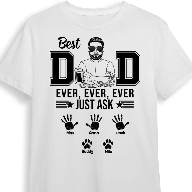 Dear Dad Grandpa T Shirt