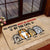 Approved By Funny Cats Personalized Doormat