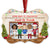 Work Made Us Colleagues - Christmas Gift For Co-worker and BFF - Personalized Custom Aluminum Ornament