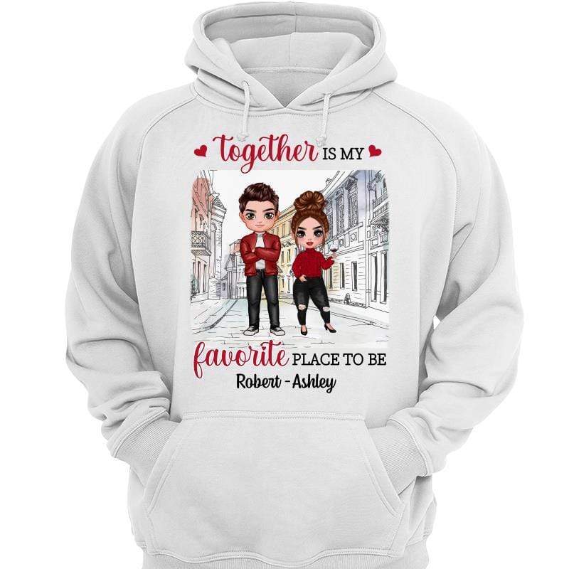 Stay In Love By Choice Couple Valentine Gift Personalized Hoodie Sweatshirt