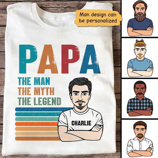 Bad Influence Papa Personalized Shirt