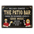 Couple Welcome Bar Where The Neighbors Listen To Good Music - Gift For Couple - Personalized Custom Classic Metal Signs