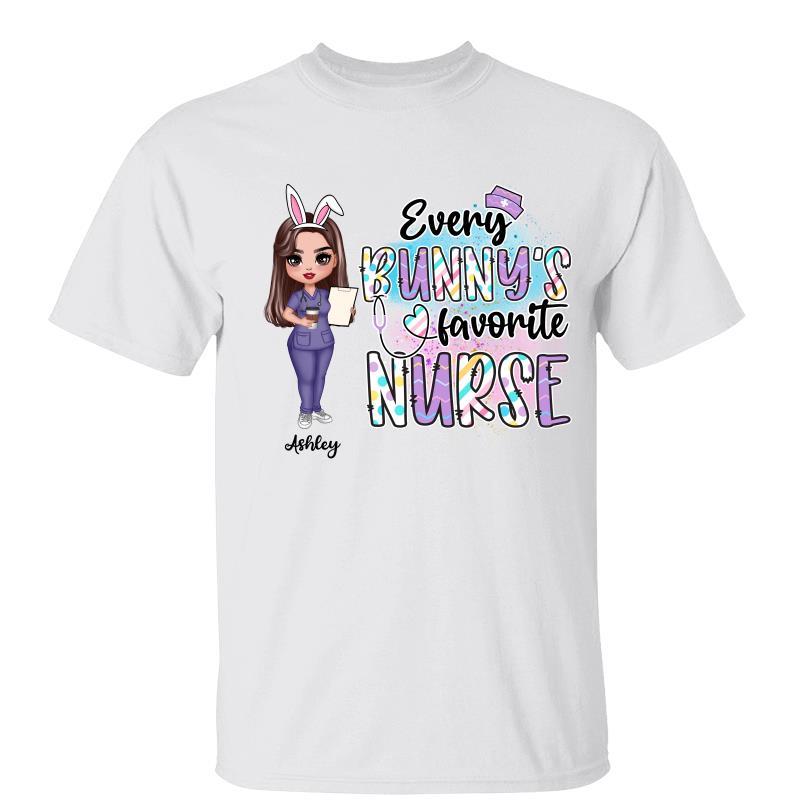 Every Bunny‘s Favorite Nurse Easter Gift For Nurses Personalized Shirt