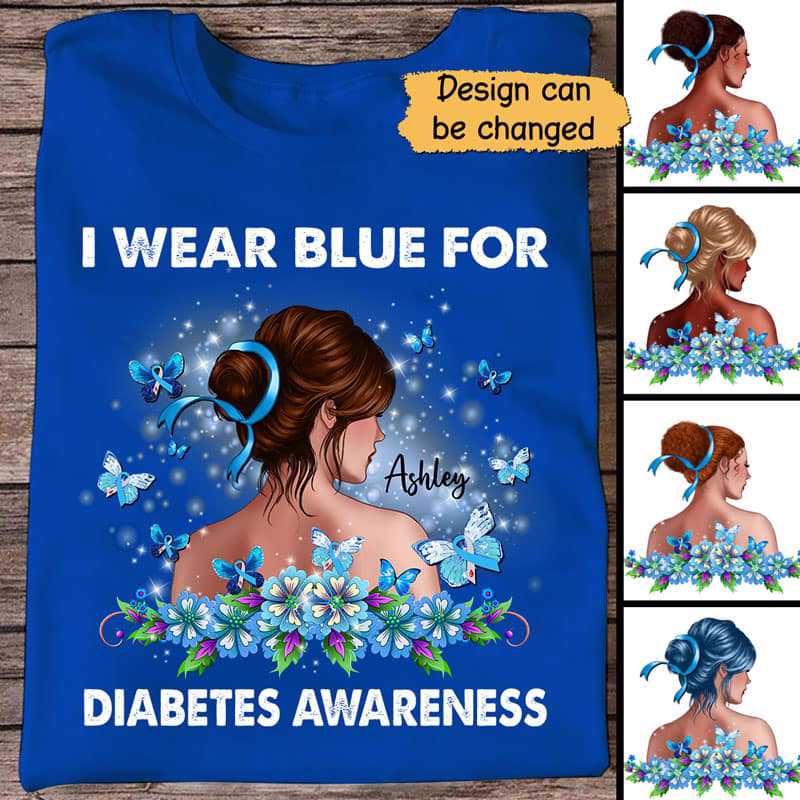 Diabetes Warrior Personalized Shirt
