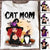 Halloween Witch Cat Mom Personalized Tank Top