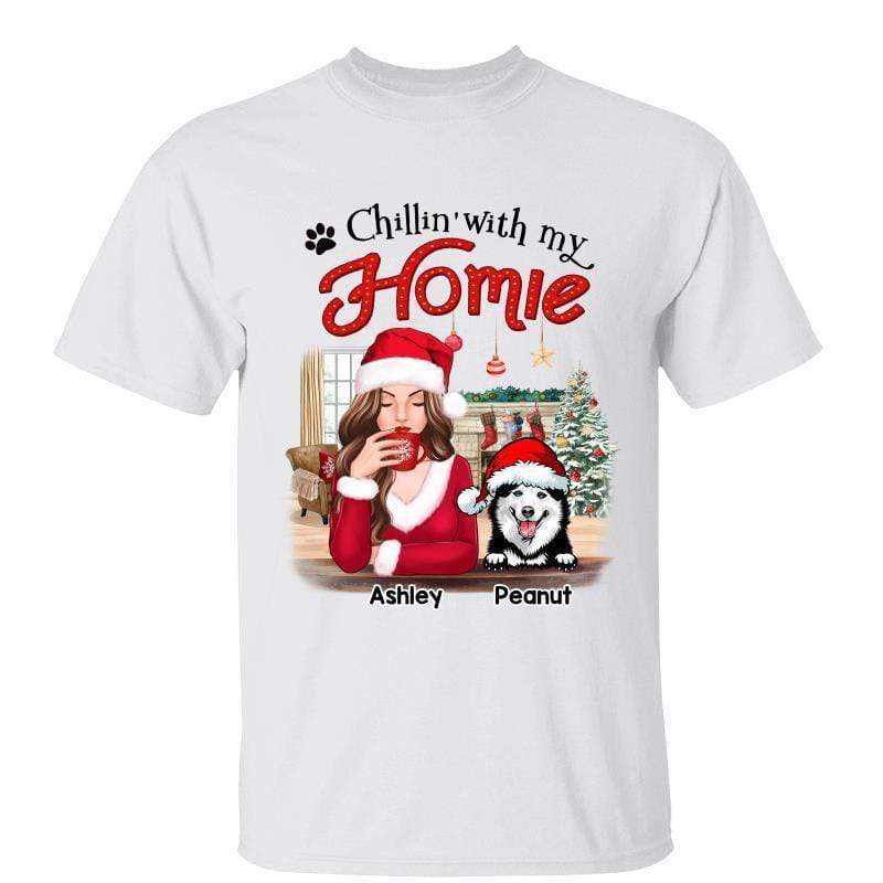 Chillin‘ With My Homies Dog Personalized Shirt