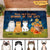 Better Halloween With Cats Personalized Doormat