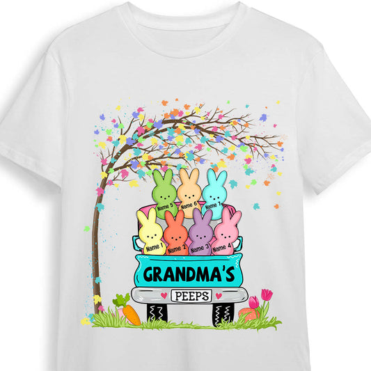 Personalized Easter Mom Grandma Peeps Shirt