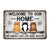 Fluffy Cats Welcome To Our Home Personalized Metal Sign