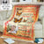 A Piece Of My Heart From Heaven Customized Memorial Blanket For Family With Your Own Photo