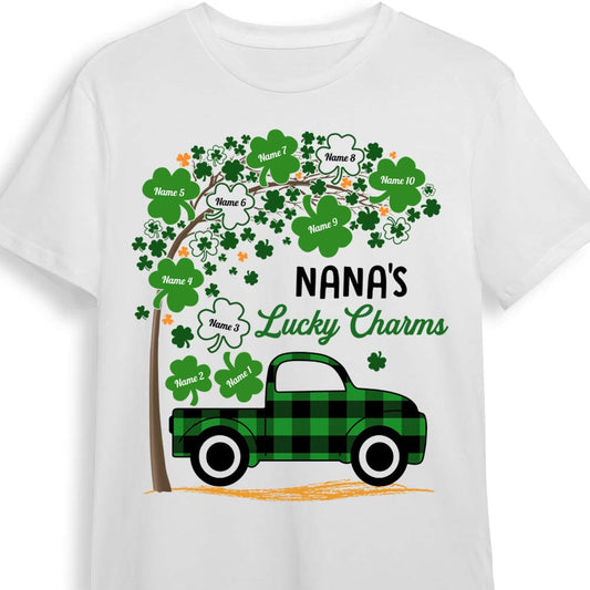 Personalized Grandma Patrick's Day T Shirt