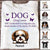 Dog Definition Peeking Dog パーソナライズシャツ