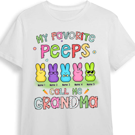 Personalized Mom Grandma Easter Shirt