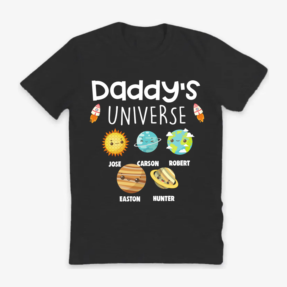 Daddy's Universe Personalized Shirt