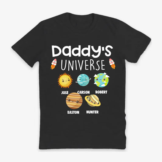 Daddy's Universe Personalized Shirt