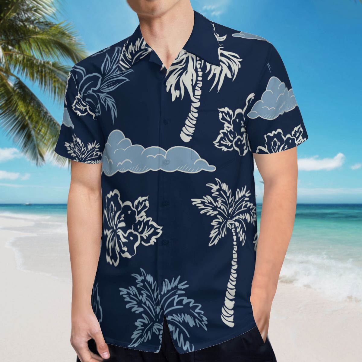 Tropical Leaves 011 Hawaiian Shirts No.69QJSN