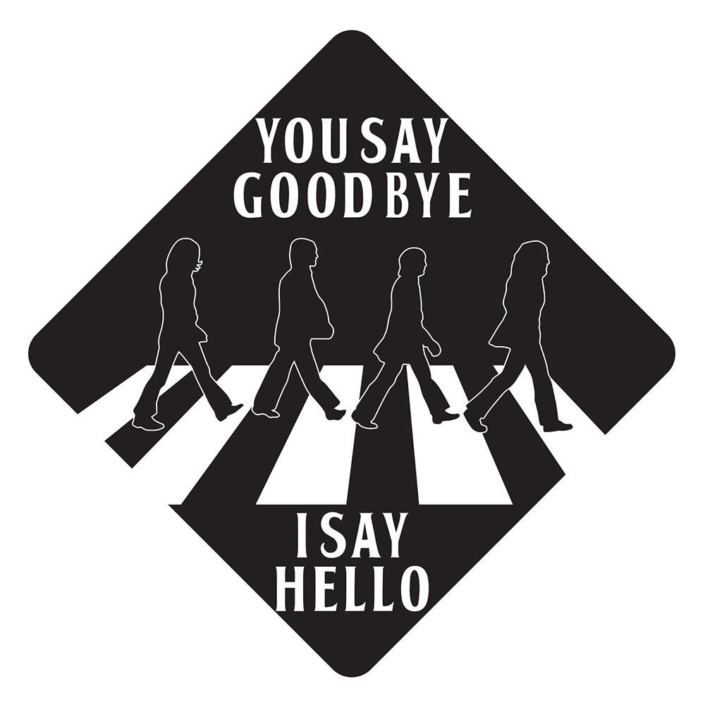 Graduation Cap Topper - Beatles Say Goodbye - Tassel Topper