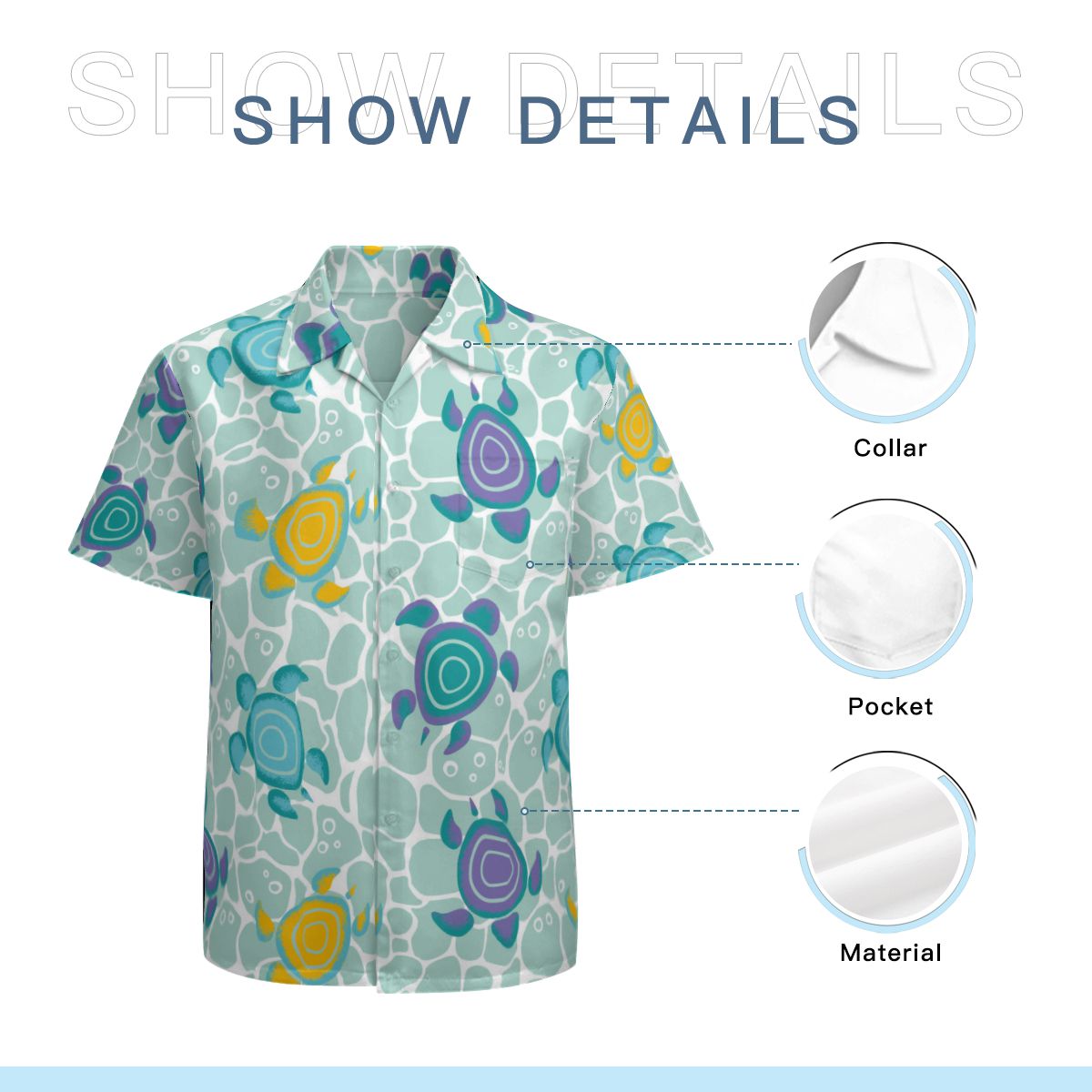 Turtle Hawaiian Shirts No.6ZYUHZ