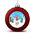 Happy Collie Days Christmas Personalized Ball Ornaments