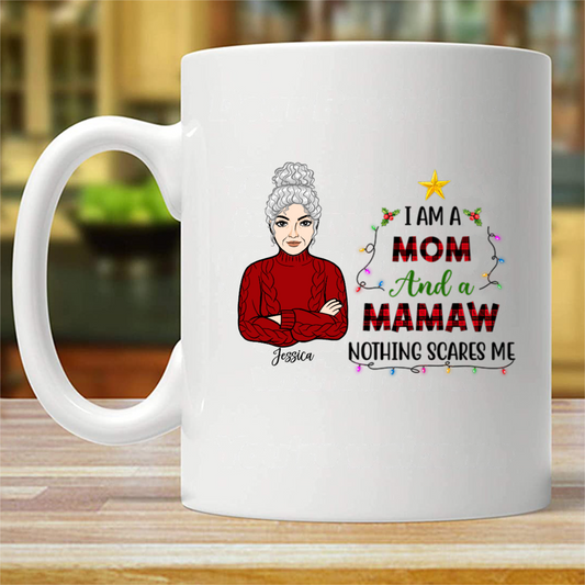 I Am A Mom And A Grandma Personalized Mug (Double-sided Printing)