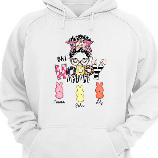 Personalized Mom Grandma Easter Hoodie Sweatshirt