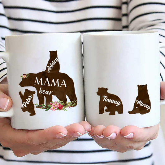 Mama Bear Personalized Mug