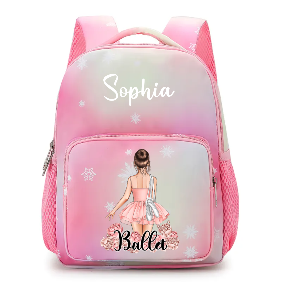 Gradient Colors Dance Bag-Gifts For Gymnast/ Ballerina/ Dancer-Personalized Custom Name Backpack