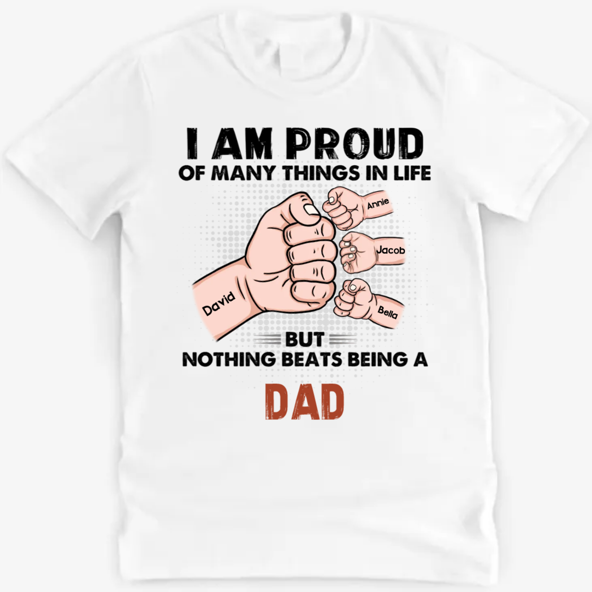 Dear Dad Grandpa T Shirt