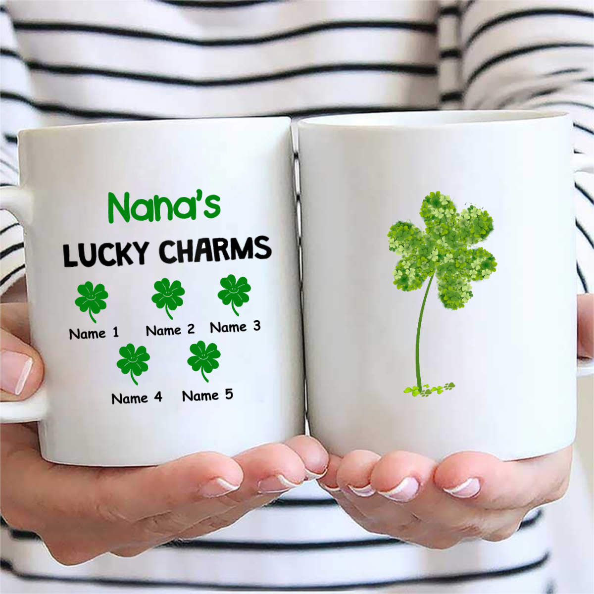 Personalized Grandma Irish St Patrick's Day Personalized Mug