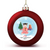 Baby First Christmas Front View Ball Ornaments