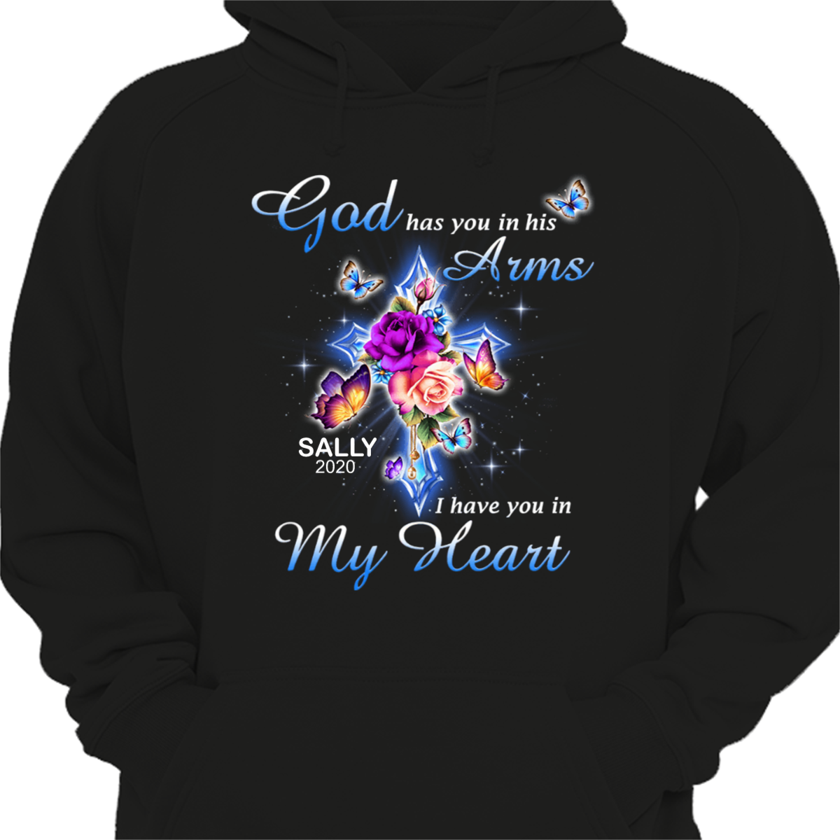 I Have You In My Heart Memorial Family  Hoodie Sweatshirt