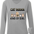 Cat Mama Kind Of Girl - Gift For Cat Lovers - Personalized Custom Long Sleeve Shirt