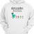Grandmasaurus And Kids Personalized Hoodie Sweatshirt