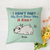 Personalized Dog Fart Polyester Linen Pillow