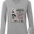 Easily Dictracted By Yoga And Dogs - Gift For Yoga & Dog Lovers - Personalized Custom Long Sleeve Shirt