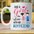 Girl In Love With Her Husband Stick Couple Personalized Mug (Double-sided Printing)